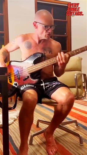 every single guitars. | Flea Playing Bass With NO AMP Still Sounds Legendary 🎸🔥 *** Flea (real name Michael Peter Balzary) is the legendary bass guitarist of the... | Instagram