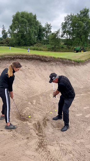 If you’re seeing this, you need bunker help! Here are my keys to facing a tough lie… #golftiktok #golftips #pxg