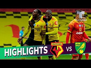 Highlights & Goals | Watford vs. Norwich City 2-1 | Telemundo Deportes