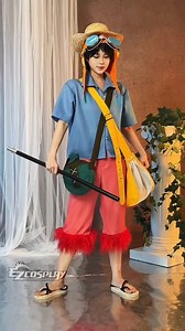 3K views · 39 reactions | Monkey·D·Luffy  ‍☠#LuffyCostume: EOP0057 (Package Includes: Straw Hat, Top, Trousers, Bag*2) #OnePiece #onepiececosplay #ezcosplay #cosplay #costume #onepiececostumes #luffycosplay #luffy #onepiecestrongworld #onepiecefilm #cosplayer | EZCosplay Costumes | Facebook