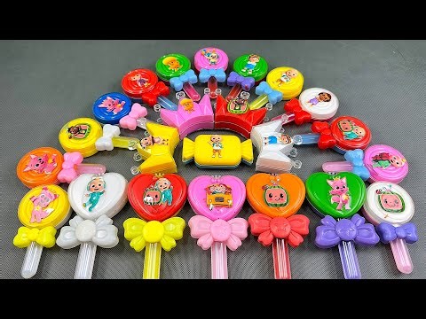 Incredible! 👽 Cocomelon Alien Planet Slime Art! Fun Colors & Sounds with JJ & Friends 💫