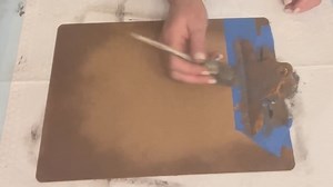 I shared this video last spring, but as we’re getting closer to the holidays I thought it would be a really good gift idea!! Add a stencil or a transfer and it would be really cute Christmas decor!#thevintagepebble #farmhousedecor #diycrafts | The Vintage Pebble