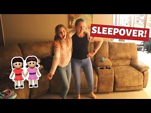sleepover with Abby + crazy dance party! 😂