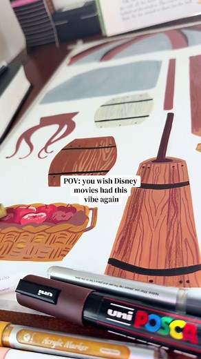 Disney’s Storybook Style: A Tribute to Vintage Illustration