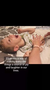 18K views · 509 reactions | Elijah has a way of making everything a source of joy and laughter in our lives. Every few months, the whole family gets involved in changing his g-tube , and Elijah thinks it's hilarious! It just goes to show that even in the face of adversity, it's possible to find joy! #elijahsbabybucketlist #choosejoy #lissencephaly #bigsis #gtube #laughteristhebestmedicine | Elijah's Baby Bucket List | Facebook