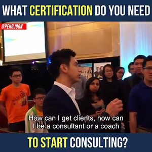 Are you strategically positioning yourself in front of your audience? Discover below why certification is secondary when it comes to getting people to buy from you. | Peng Joon