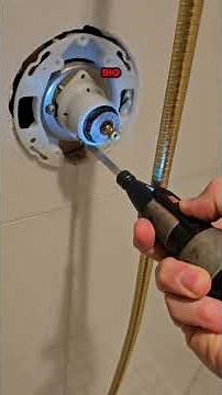 😲 How to fix a shower that drips constantly EZ #plumbing #handyman #fyp