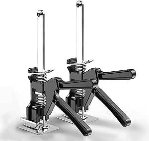 Effort Elevator Labor Saving Arm - Improved Arm Hand Tool Jack, 2 Packs Drywall Lift Multifunctional Wall Tile Height Adjuster Door Panel lifter Cabinet jack For Tiles Floors Porches Decks And Frame