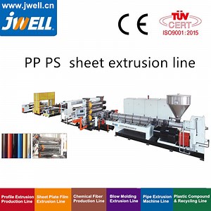 [Hot Item] Jwell PP Stationery Sheet Extrusion Line