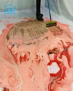 2K views · 33 reactions | Most Dirty Cleaning Black Carpet brushing with pink soap bubbles | Eligoss sport foot | Facebook