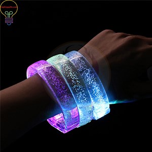 [Hot Item] Flashing LED Bracelet Acrylic for Club Cheering Items