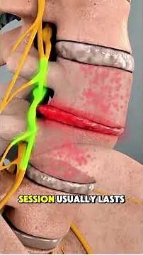 🌀 Spinal Decompression Therapy Explained – 3D Animation #SpinalDecompression #BackPainRelief