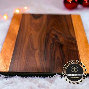 Walnut & Mahogany Cutting Board - Etsy Canada