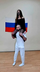 🎢My personal human carousel #shoulderride #challenge #liftcarry #fitnesslife #couplefitness | Russian Trample Championship