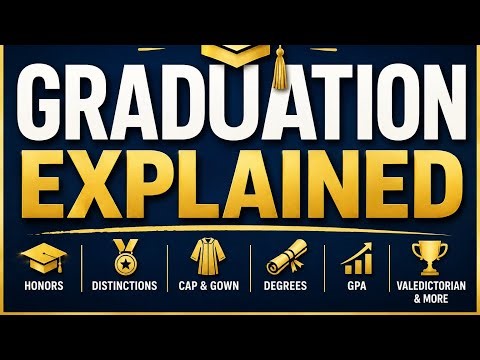 Graduation explained - summa cum laude, degrees, valedictorian, GPA over 4.0 and more