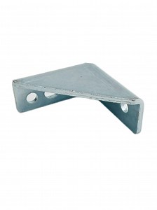 [Hot Item] Hot Sale Triangle Connector Channel Fitting Panel Metal Shelf Bracket Clamp