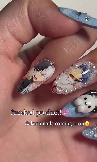 A mini tutorial on how i use my koizumi nail printer ⸜(｡˃ ᵕ ˂ )⸝♡ @sweet.gelx 🎐⋆𐙚₊˚⊹♡ #gelx #pressons ##pressonnails##cutenails#nailart #nailinspo #animenails #windbreaker #sakuraharuka