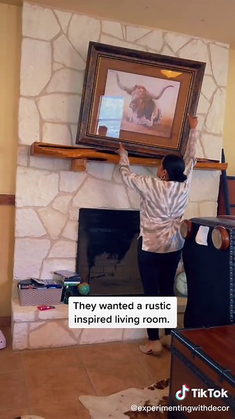 Rustic Living Room Transformation: Western Decor Delight!