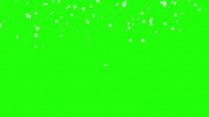 Snowflakes Falling Green Screen 4K Animation Background - Etsy Canada