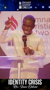 3.2K views · 157 reactions | Identity Crisis - Rev. Isaac Odame Full sermon: 3 Essentials Every Believer Needs Today (Part 1) - Rev. Isaac Odame available at https://youtu.be/okffhumFo7w | RCN Ghana | Facebook