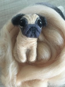 Handmade Pug Puppy – Cute Dog – Needle Felted Pug Gift – Nursery Décor – Collectible Small Dog Toy. Gift for Kid. Art for Pugs Fans - Etsy Canada