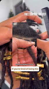 Locksmithing helps eliminate frizziness within locs OVERTIME. The hair does not instantly lock from this type maintenance. But it is known to prep the locs for maturity and even aid in maturity. Remember our roller wrap days and we used to “train” our hair to wrap the right way. (Sounds crazy now 😂) But same thing with locs. You have to train your hair to lock if you want the uniformity. Uniform locs are built in the first 6 months. After that the hair start taking on it own shape, marrying and