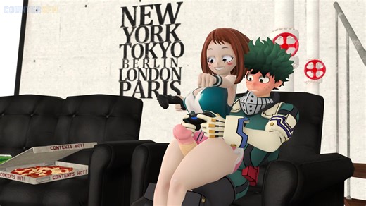 Deku and Ochaco's Game Night [CounterSFM]