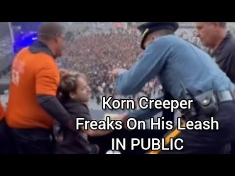 Man WON'T STOP Masturbating at Korn Concert