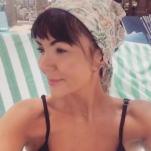 Martine McCutcheon, 45, looks slimmer than ever in a bikini on holiday