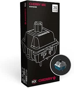 Cherry MX RGB Switch Kit, Box with 23 or 36 Mechanical Keyboard Switches, for DIY, Hot Swap or Gaming Keyboard (MX2A Northern Lights)