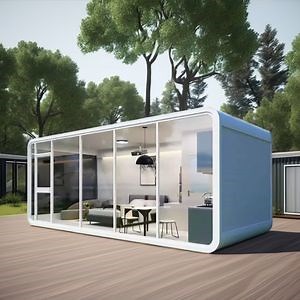 [Hot Item] Luxury Modern Mobile Tiny Volferda Prefabricated House Capsule Apple Cabin