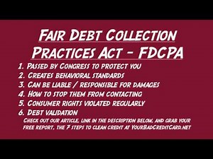 Fair Debt Collection Practices Act - FDCPA