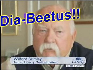 Wilford Brimley - I Wasn't Afraid To Diabeetus (To the beat of Michael Jackson's "Beat It")