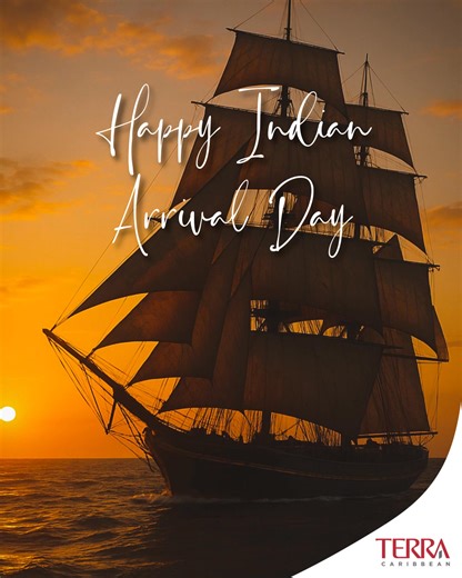 Happy Indian Arrival Day! Today, we proudly honor the strength, resilience, and enduring spirit of those who journeyed from India to the shores of Trinidad and Tobago. Their legacy continues to shape our nation’s cultural tapestry in profound and lasting ways. From all of us at Terra Trinidad, we extend our warmest wishes to you and your loved ones for a joyful and meaningful Indian Arrival Day celebration. #IndianArrivalDay #868trinidad #TeamTerra #terratrinidad #trinidad #weknowtrinidad #wekno