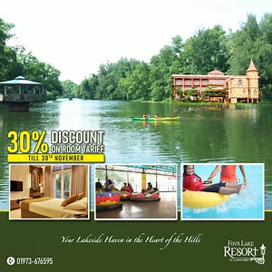 🏞️ November Nest Offer at Foy's Lake Resort! 🏞️ Get cozy with an unforgettable escape this November. Enjoy 30% OFF on all room categories and dive into a package full of thrilling experiences! For Reservation call: 𝟎𝟏𝟗𝟕𝟑-𝟔𝟕𝟔𝟓𝟗𝟓 Offer Includes: 🌄 30% discount on room rent. 🌅 1-night stay with a delicious complimentary breakfast. 🎢 Free entry to Foy’s Lake Concord with 7 amazing rides. 🌊 Unlimited access to SeaWorld with exhilarating rides. 📅 Offer valid till 30th November 2024 #