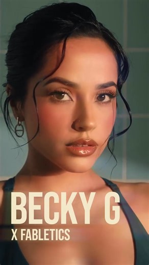 Becky G hints a ‘juicy’ Fabletics collab dropping August 1. 🍍🍓🤫 #BeckyG #Fabletics | Glitter Magazine