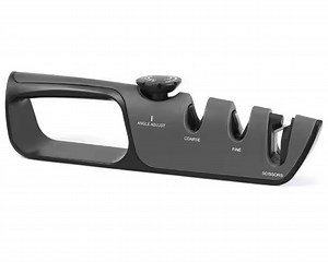 [Hot Item] Multifunctional High Quality 3 Stages Sharpener for Kitchen Knife Shears Sharpening Honing Tool Knife