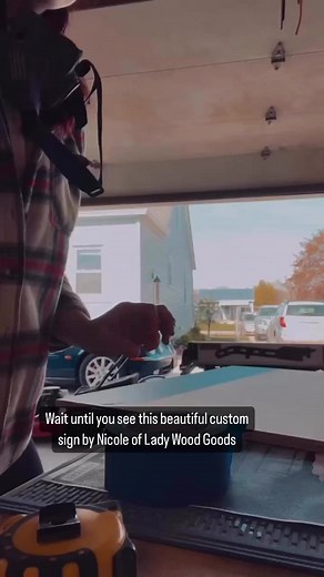 We couldn’t decide which post of this sign by Nicole of Lady Wood Goods to share so we combined a couple of her videos that shows her process. We are truly blown away by the details in this custom piece! All cut on her Pegas Scroll Saw and hand painted. Be sure to check out her page for even more on how this one came to life, plus some still shots, including close ups. Beautiful work, Nicole! Shop the Pegas, blades, and more on bearwood.com. Happy Monday everyone! #scrollsaw #handmade #bearwoods