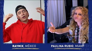 18K views · 451 reactions | La chica doradaPaulina Rubio y Raymix tienen una nueva colaboración ¿Se aprendieron el pasito? #ConciertoEnCasa | Telemundo | Facebook