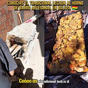4.6K views · 66 reactions | Conocías el tradicional lechón al horno de barro Artesanal? | Soy Bolivia | Facebook
