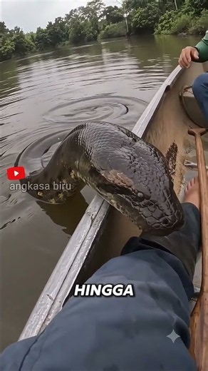Deadly Anaconda Love: The Male's Sacrifice! #snakefacts #anaconda #shorts