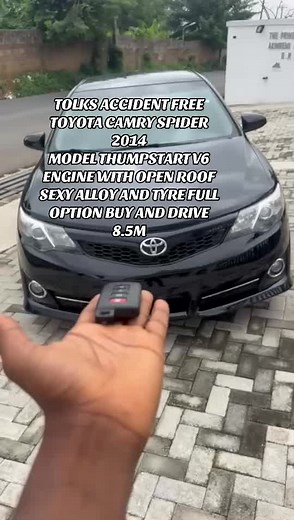 2014 Toyota Camry Spider V6 Full Option