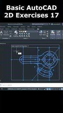 The ABSOLUTE BEST Way to Master AutoCAD 2D Exercises