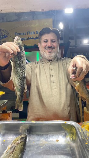 1.9K views · 18 reactions | TROUT FISH | Bhatti Fish | Tawa Fish | Ferozi Fish Introduced 1st time in KARACHI #troutfish #ferozifish #fishing | Meri Awaz Pakistan | Facebook