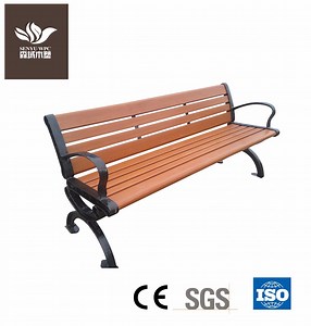[Hot Item] Assembled WPC Outdoor /Garden Wood Plastic Composite Bench Chair