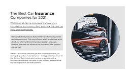 Best car insurance - Html Code Example by Nicepage