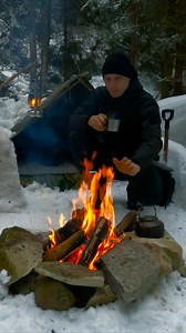 HOT TENT WINTER CAMPING • SURVIVAL SHELTER • TARP #shorts #nature #camping #naturelovers #woodworking #wood #survivalist #bushcraft #fyp #building #gold #camp #design #adventure #wildlife #REEL #Viralvideo #diy #build #discover #builder #viral #bushcraft #solobushcraft #camp #camping #nature #naturelovers #survival #discover #adventure #outdoors | Bushcraft Share