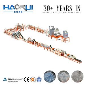 [Hot Item] Pet Bottle to Recycled Pet Flakes Crushing Washing Recycling Machine