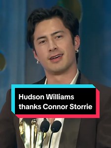 Hudson Williams thanked Connor Storrie in his Best Lead Performer acceptance speech at the 2026 Canadian Screen Awards! Heated Rivalry took home a record 16 statues, including wins for Best Drama Series, Best Direction for a Drama Series and Best Supporting Performer for a Drama Series. The critically acclaimed ice hockey romance has been renewed for a second season and will see the return of Williams and Storrie, alongside François Arnaud and Robbie G.K – it's set to adapt The Long Game and due