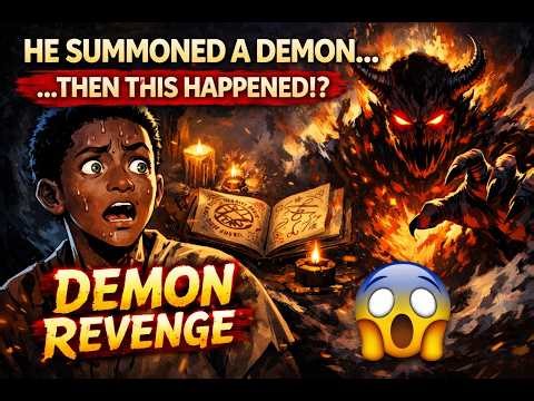 He Summoned a Demon… Then This Happened 😱 | True Black Magic Horror Story